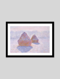 Haystacks - The Good Poster Co. - Paper Size : 42.0 x 29.7 cm A3