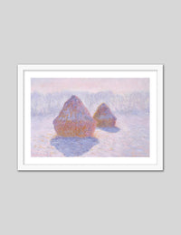 Haystacks - The Good Poster Co. - Paper Size : 42.0 x 29.7 cm A3