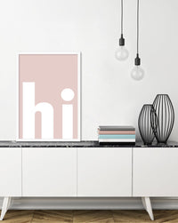 hi - The Good Poster Co. - Paper Size : 29.7 x 42.0 cm A3