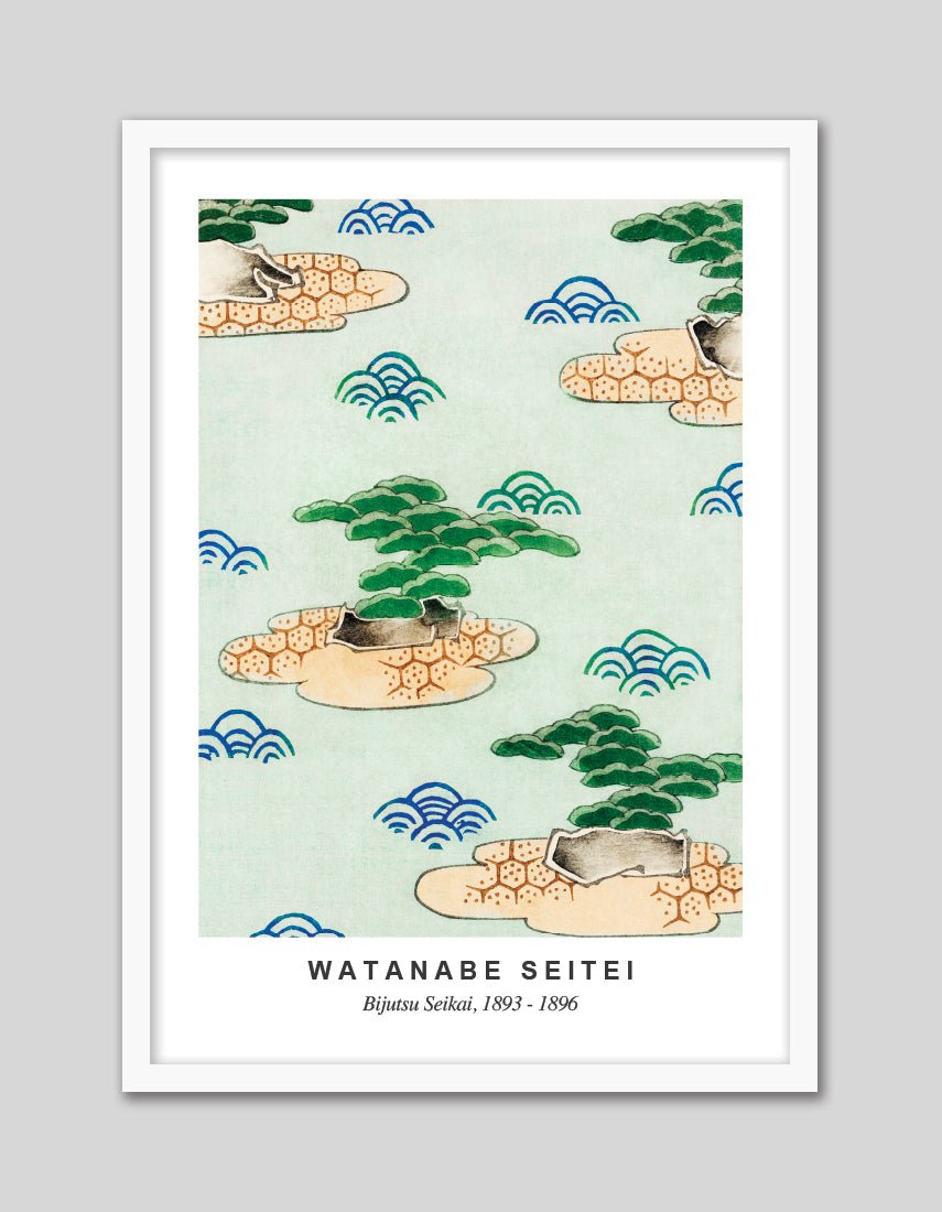 Japanese Landscape - The Good Poster Co. - Paper Size : 29.7 x 42.0 cm A3