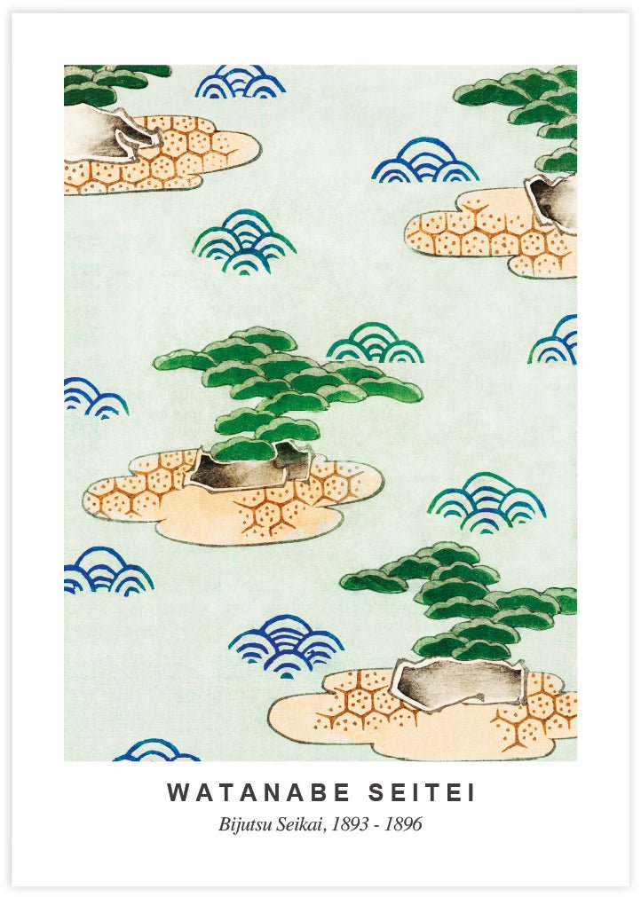 Japanese Landscape - The Good Poster Co. - Paper Size : 29.7 x 42.0 cm A3