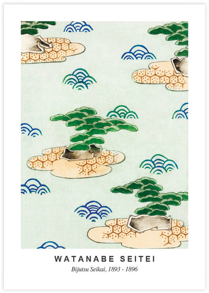 Japanese Landscape - The Good Poster Co. - Paper Size : 29.7 x 42.0 cm A3