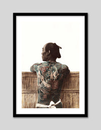 Japanese Tattoo - The Good Poster Co. - Paper Size : 29.7 x 42.0 cm A3