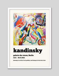 Kandinsky Exhibition 1912 - The Good Poster Co. - Paper Size : 29.7 x 42.0 cm A3