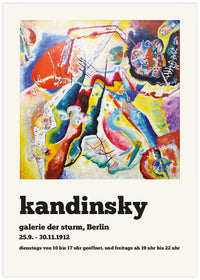Kandinsky Exhibition 1912 - The Good Poster Co. - Paper Size : 29.7 x 42.0 cm A3