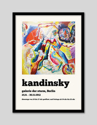 Kandinsky Exhibition 1912 - The Good Poster Co. - Paper Size : 29.7 x 42.0 cm A3