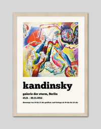 Kandinsky Exhibition 1912 - The Good Poster Co. - Paper Size : 29.7 x 42.0 cm A3