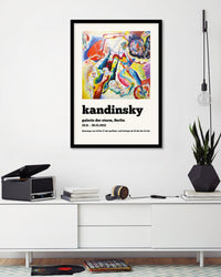 Kandinsky Exhibition 1912 - The Good Poster Co. - Paper Size : 29.7 x 42.0 cm A3