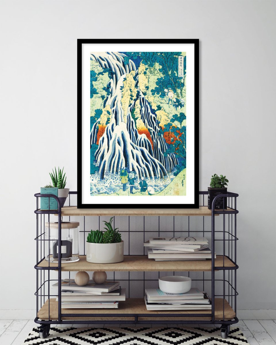 Kirifuri Waterfall - The Good Poster Co. - Paper Size : 29.7 x 42.0 cm A3