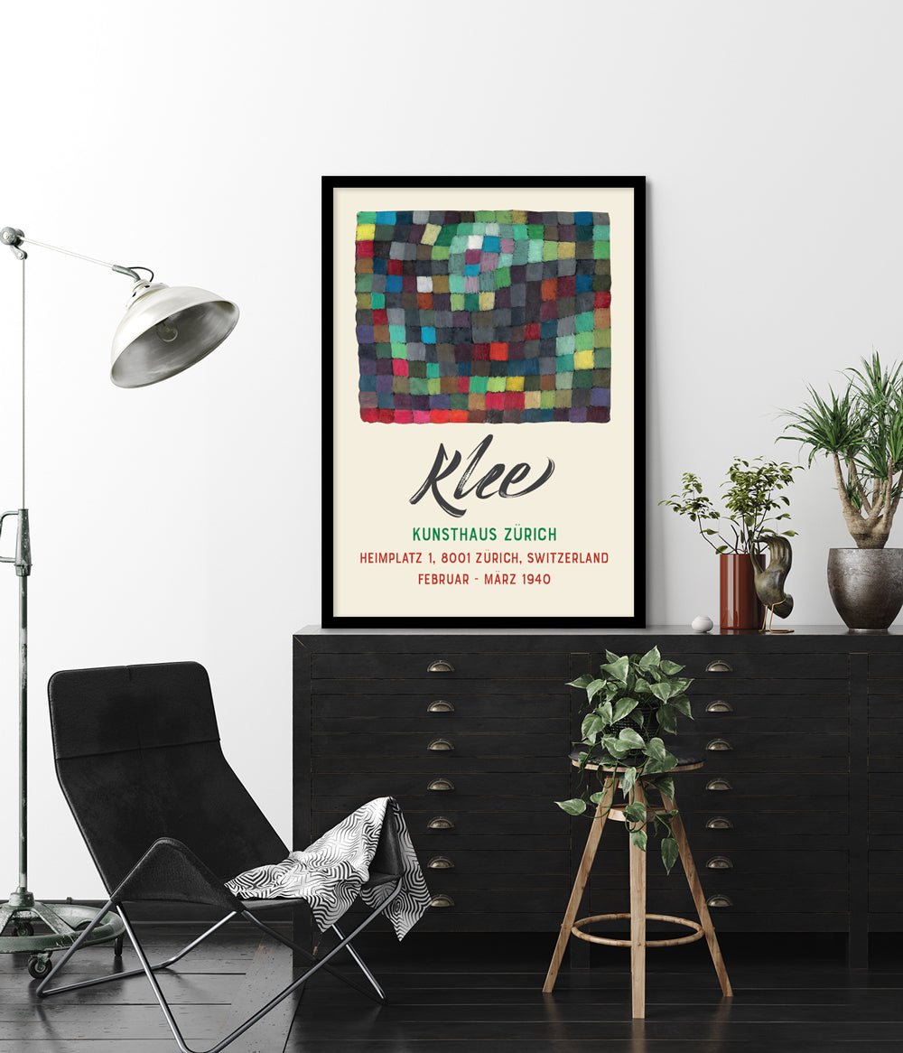 Klee Exhibition Poster - The Good Poster Co. - Paper Size : 29.7 x 42.0 cm A3