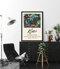 Klee Exhibition Poster - The Good Poster Co. - Paper Size : 29.7 x 42.0 cm A3