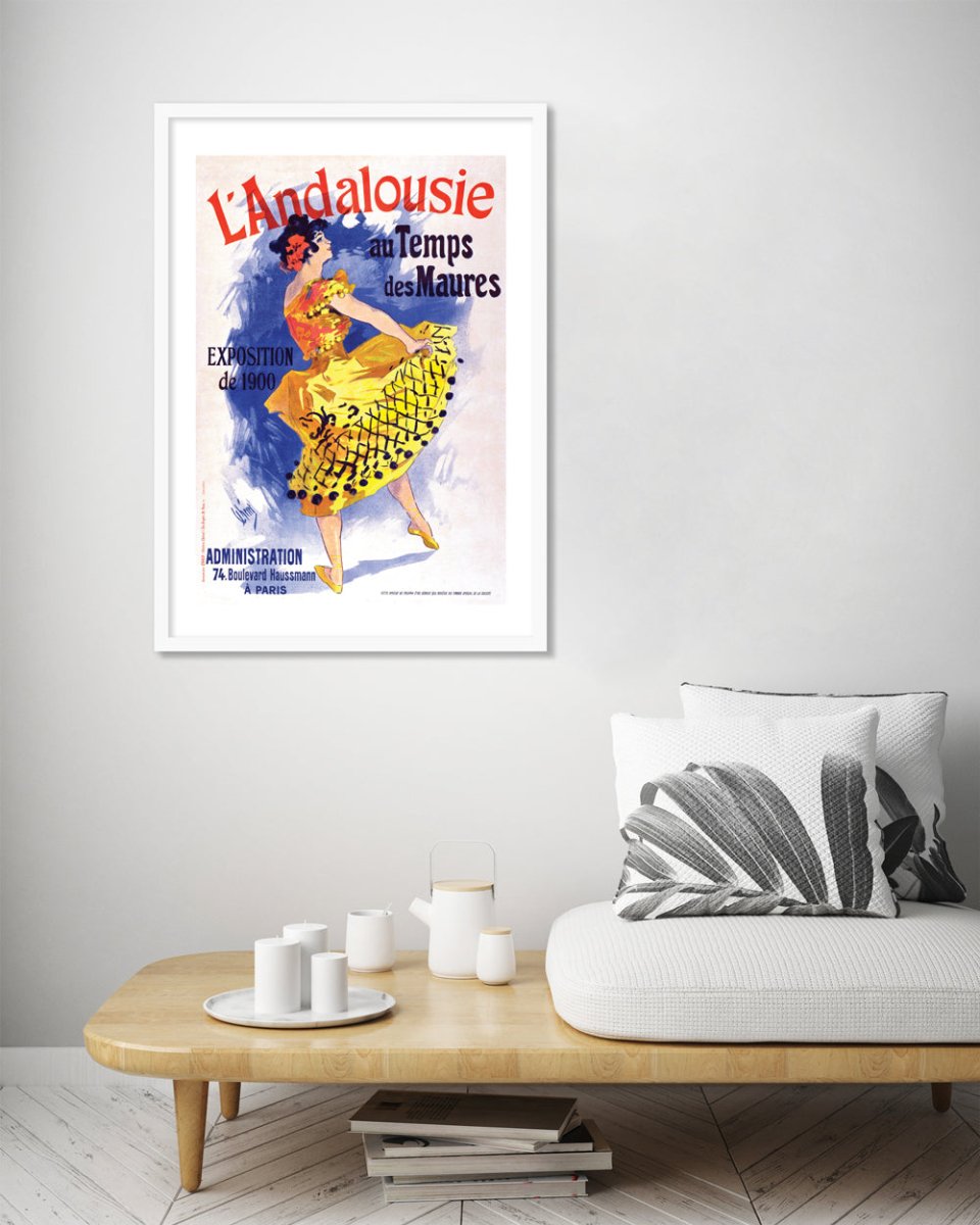 L'Andalousie - The Good Poster Co. - Paper Size : 29.7 x 42.0 cm A3