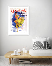 L'Andalousie - The Good Poster Co. - Paper Size : 29.7 x 42.0 cm A3