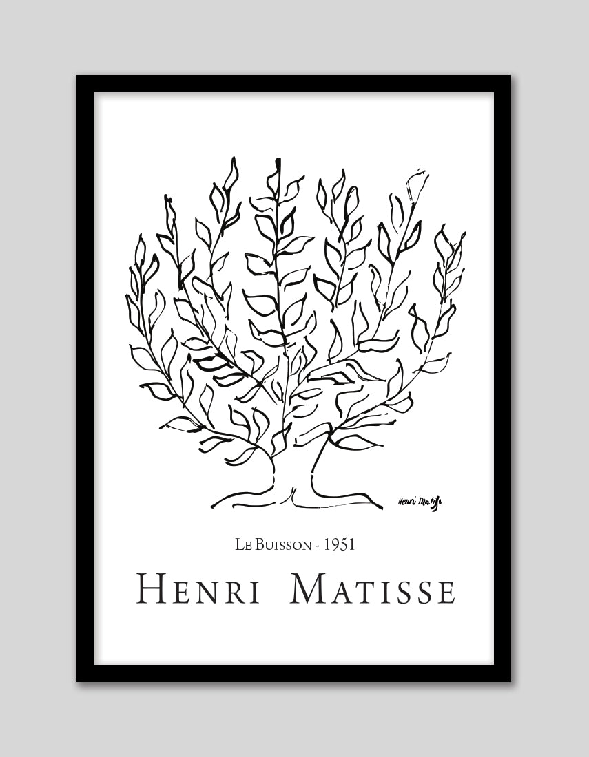 Le Buisson 1951 Exhibition - The Good Poster Co. - Paper Size : 29.7 x 42.0 cm A3