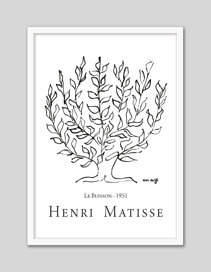 Le Buisson 1951 Exhibition - The Good Poster Co. - Paper Size : 29.7 x 42.0 cm A3