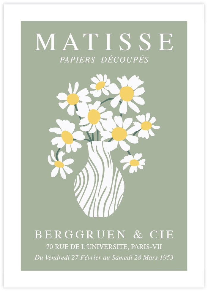 Le Fleurs Exhibition - The Good Poster Co. - Paper Size : 29.7 x 42.0 cm A3