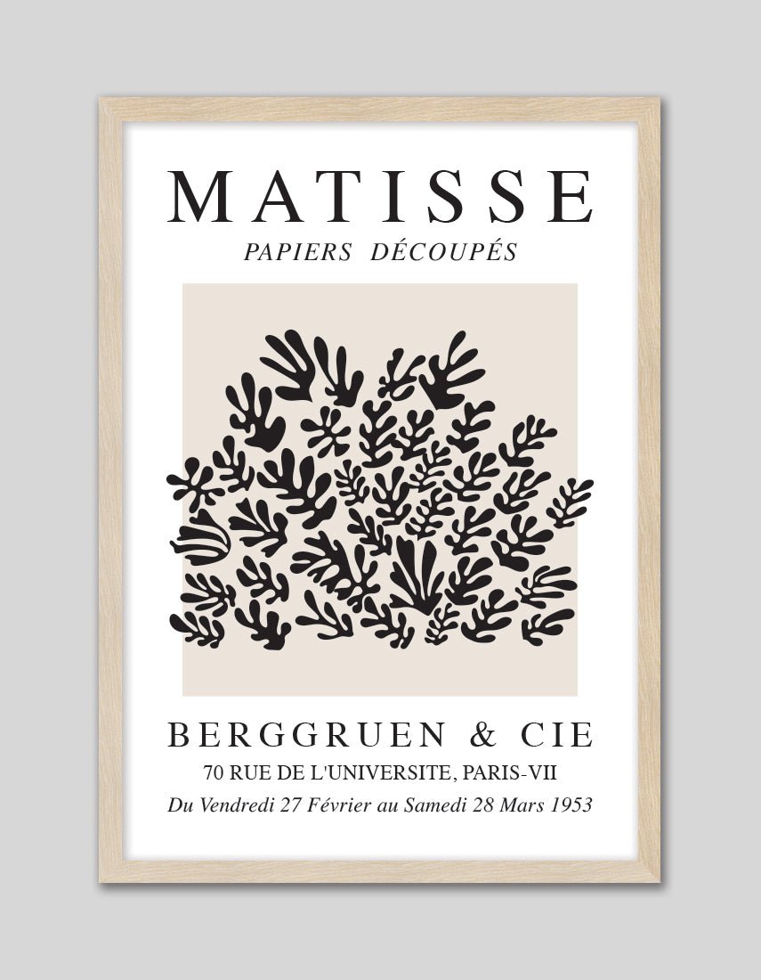 Matisse Jazz Exhibition - The Good Poster Co. - Paper Size : 29.7 x 42.0 cm A3
