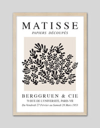 Matisse Jazz Exhibition - The Good Poster Co. - Paper Size : 29.7 x 42.0 cm A3