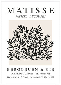 Matisse Jazz Exhibition - The Good Poster Co. - Paper Size : 29.7 x 42.0 cm A3