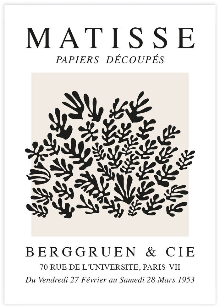 Matisse Jazz Exhibition - The Good Poster Co. - Paper Size : 29.7 x 42.0 cm A3