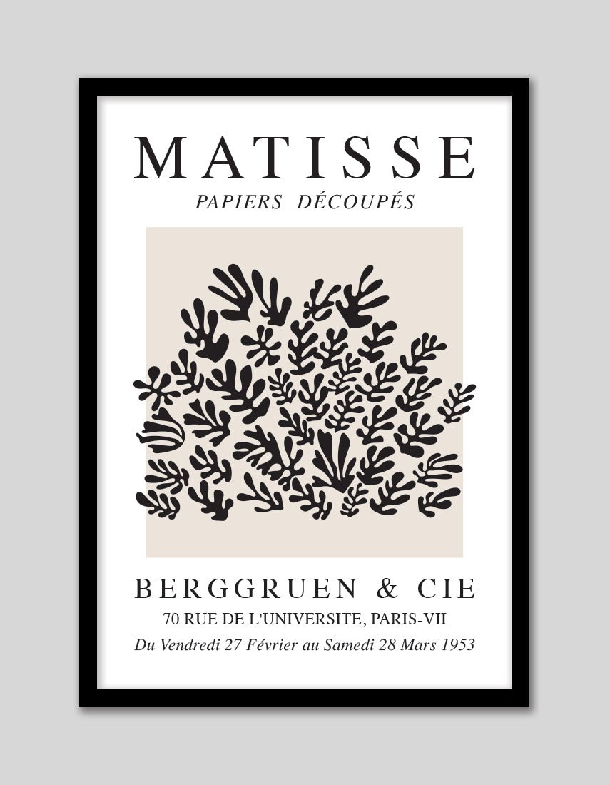 Matisse Jazz Exhibition - The Good Poster Co. - Paper Size : 29.7 x 42.0 cm A3