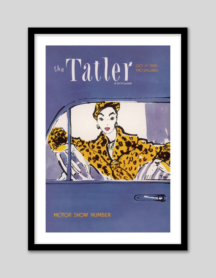 Motor Show Number 1956 - The Good Poster Co. - Paper Size : 29.7 x 42.0 cm A3