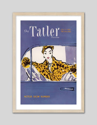 Motor Show Number 1956 - The Good Poster Co. - Paper Size : 29.7 x 42.0 cm A3