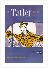 Motor Show Number 1956 - The Good Poster Co. - Paper Size : 29.7 x 42.0 cm A3