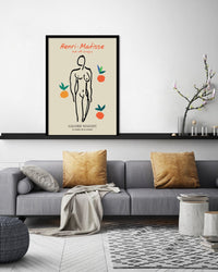 Nude with Oranges - The Good Poster Co. - Paper Size : 29.7 x 42.0 cm A3
