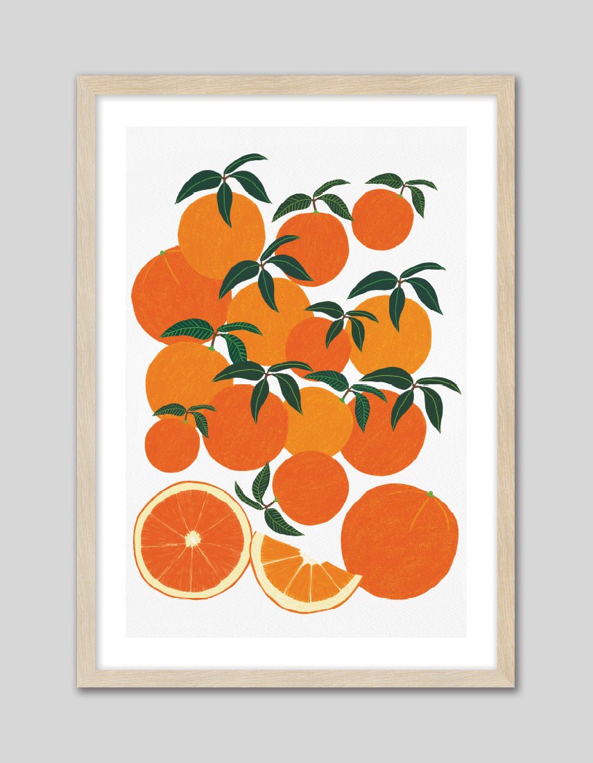 Orange Harvest - The Good Poster Co. - Paper Size : 29.7 x 42.0 cm A3