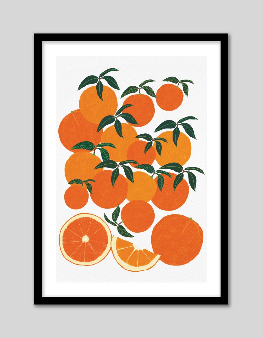 Orange Harvest - The Good Poster Co. - Paper Size : 29.7 x 42.0 cm A3