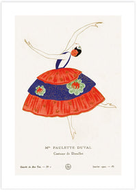 Paulette Duval - The Good Poster Co. - Paper Size : 35.0 x 42.0 cm