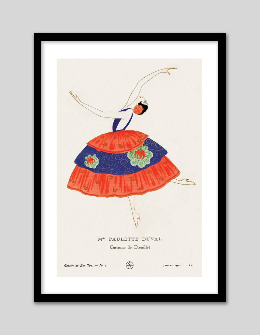 Paulette Duval - The Good Poster Co. - Paper Size : 35.0 x 42.0 cm