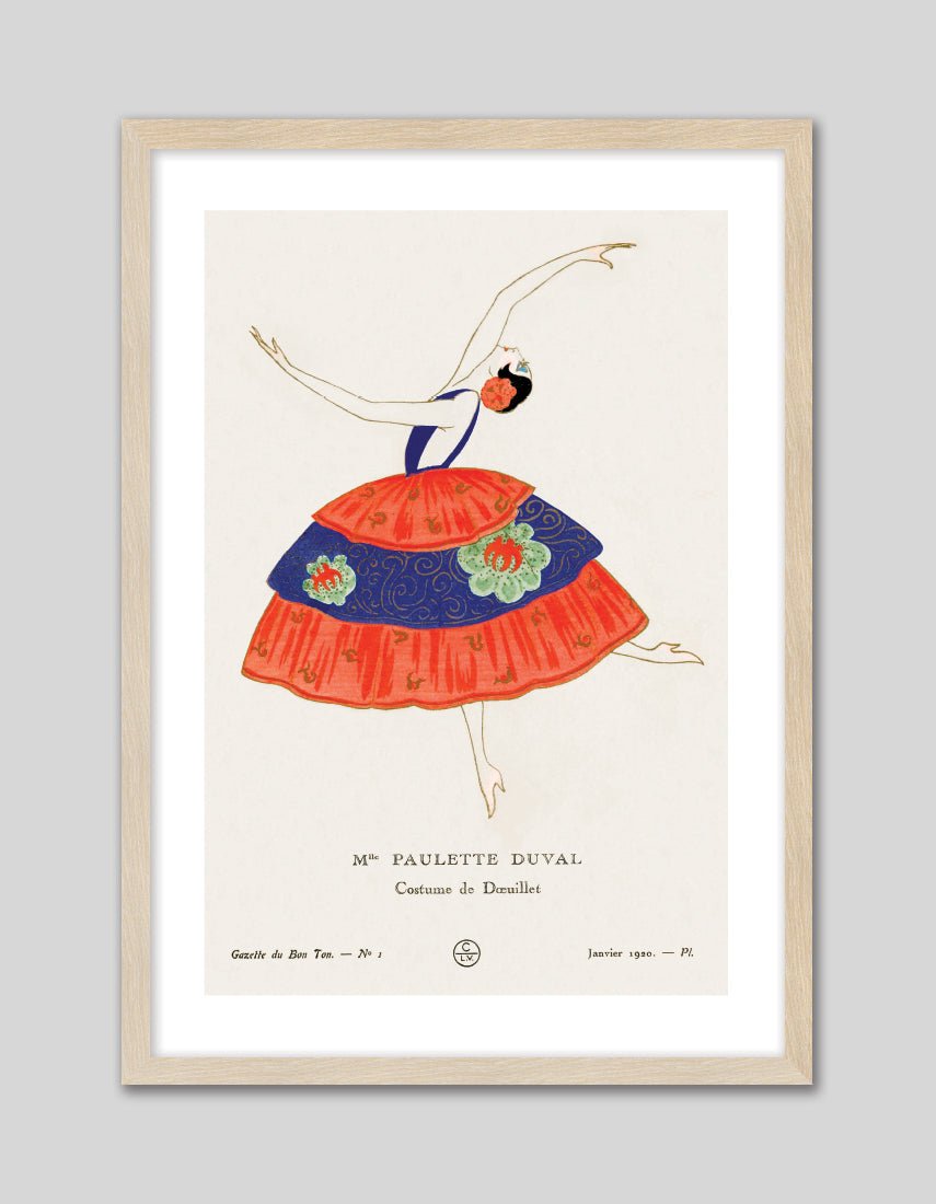 Paulette Duval - The Good Poster Co. - Paper Size : 35.0 x 42.0 cm