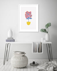 Potted Peonies - The Good Poster Co. - Paper Size : 29.7 x 42.0 cm A3
