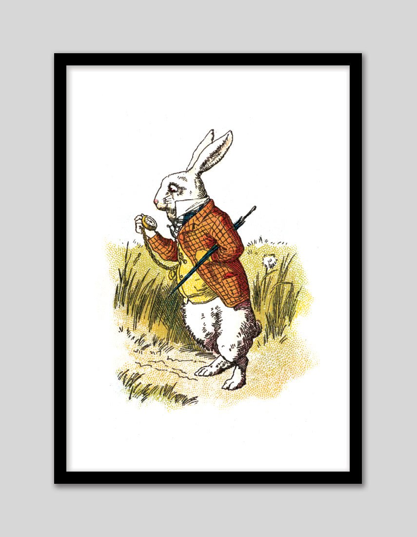 Running out of Time - The Good Poster Co. - Paper Size : 21.0 x 29.7 cm A4