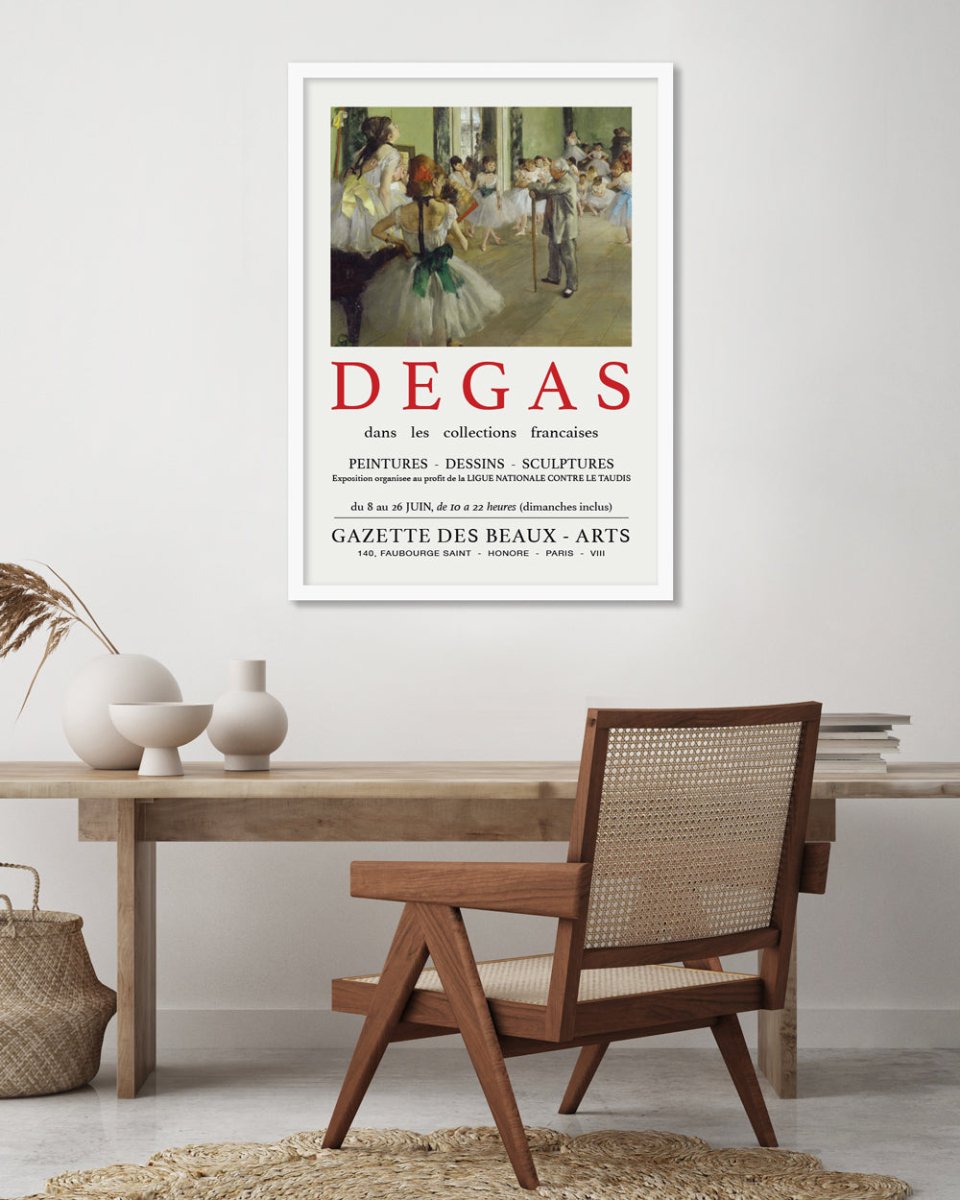 The Ballet Class Exhibition - The Good Poster Co. - Paper Size : 29.7 x 42.0 cm A3