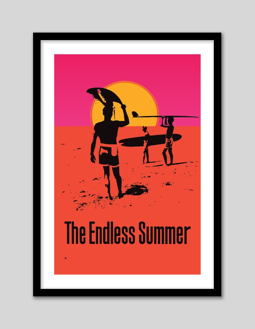 The Endless Summer (Detail) - The Good Poster Co. - Paper Size : 29.7 x 42.0 cm A3