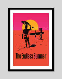 The Endless Summer (Detail) - The Good Poster Co. - Paper Size : 29.7 x 42.0 cm A3