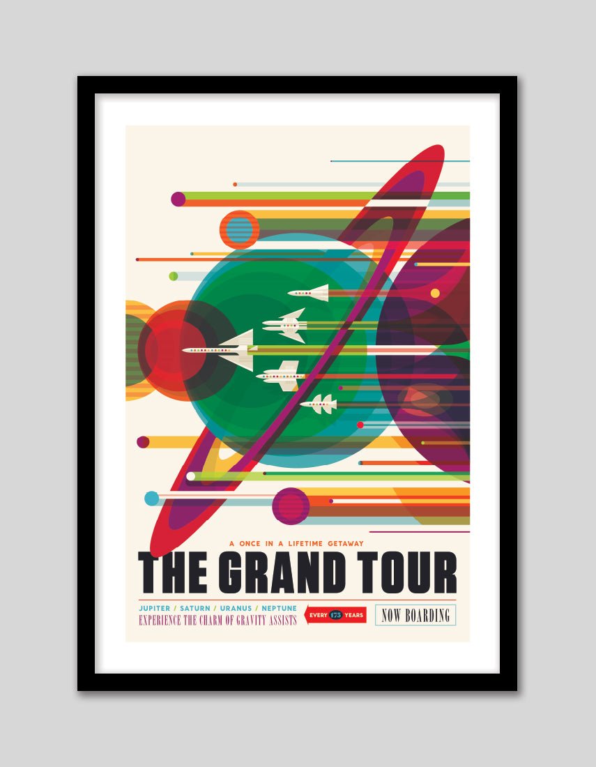The Grand Tour - The Good Poster Co. - Paper Size : 29.7 x 42.0 cm A3