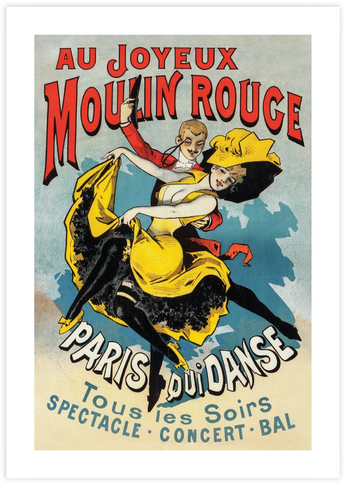 The Moulin Rouge - The Good Poster Co. - Paper Size : 29.7 x 42.0 cm A3