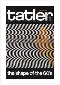 The Shape of the 60's - The Good Poster Co. - Paper Size : 29.7 x 42.0 cm A3