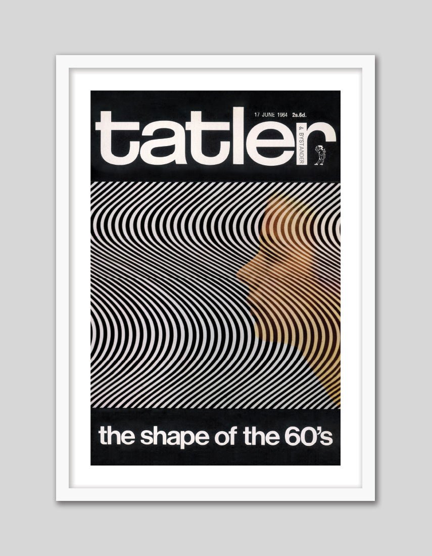 The Shape of the 60's - The Good Poster Co. - Paper Size : 29.7 x 42.0 cm A3