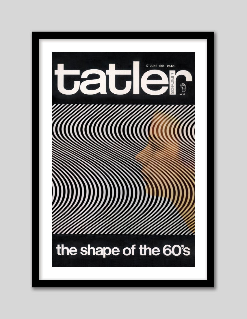 The Shape of the 60's - The Good Poster Co. - Paper Size : 29.7 x 42.0 cm A3