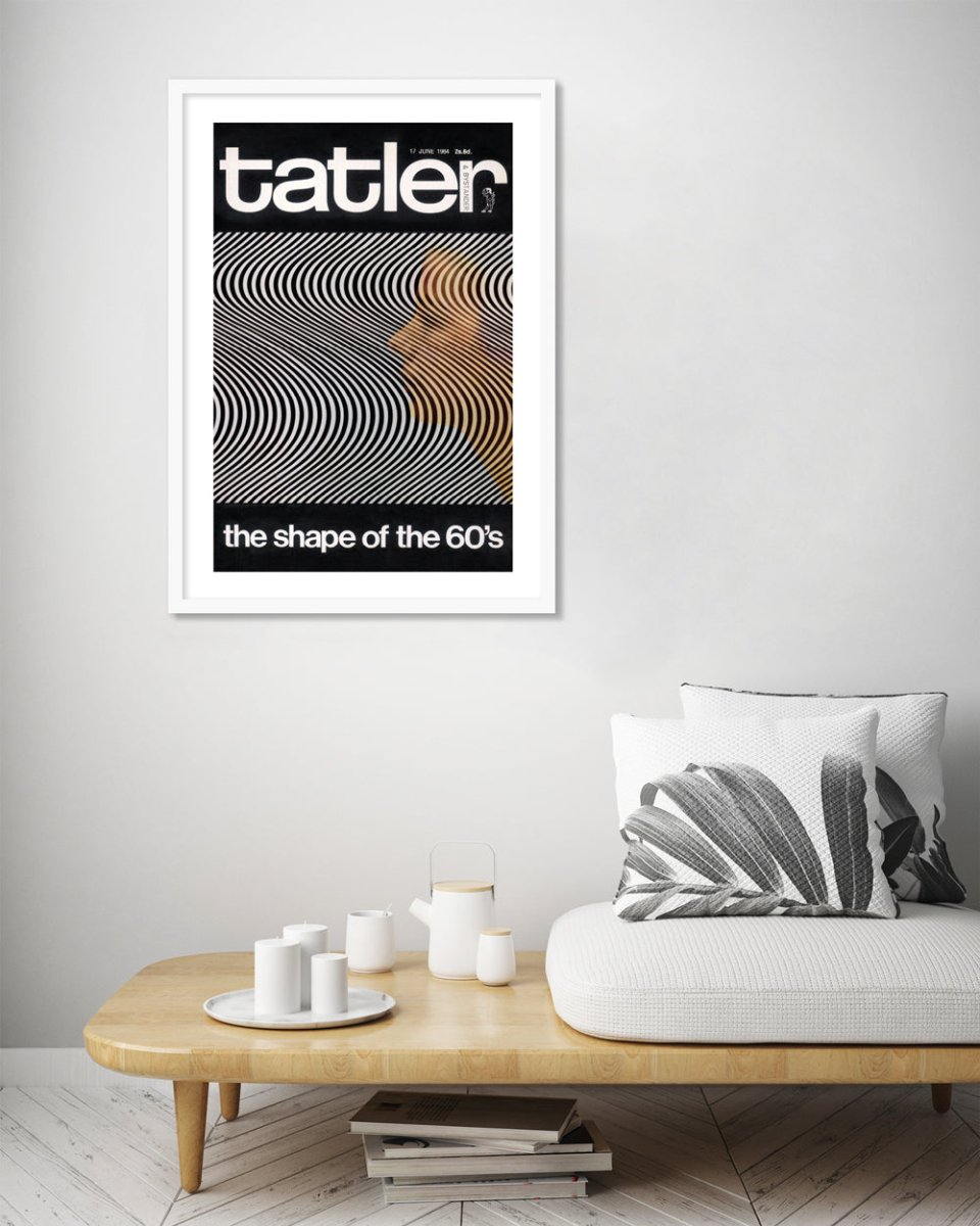 The Shape of the 60's - The Good Poster Co. - Paper Size : 29.7 x 42.0 cm A3