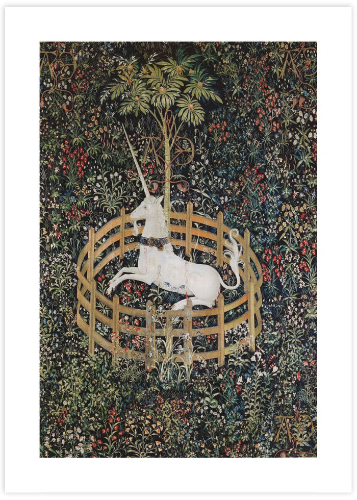 The Unicorn in Captivity - The Good Poster Co. - Paper Size : 40.6 x 50.8 cm