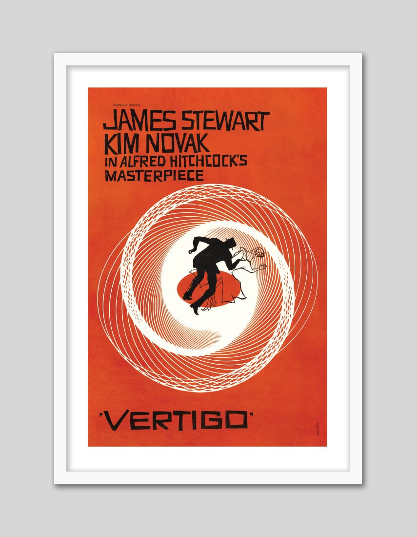 Vertigo Movie Poster - The Good Poster Co. - Paper Size : 42.0 x 59.4 cm A2