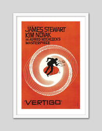 Vertigo Movie Poster - The Good Poster Co. - Paper Size : 42.0 x 59.4 cm A2