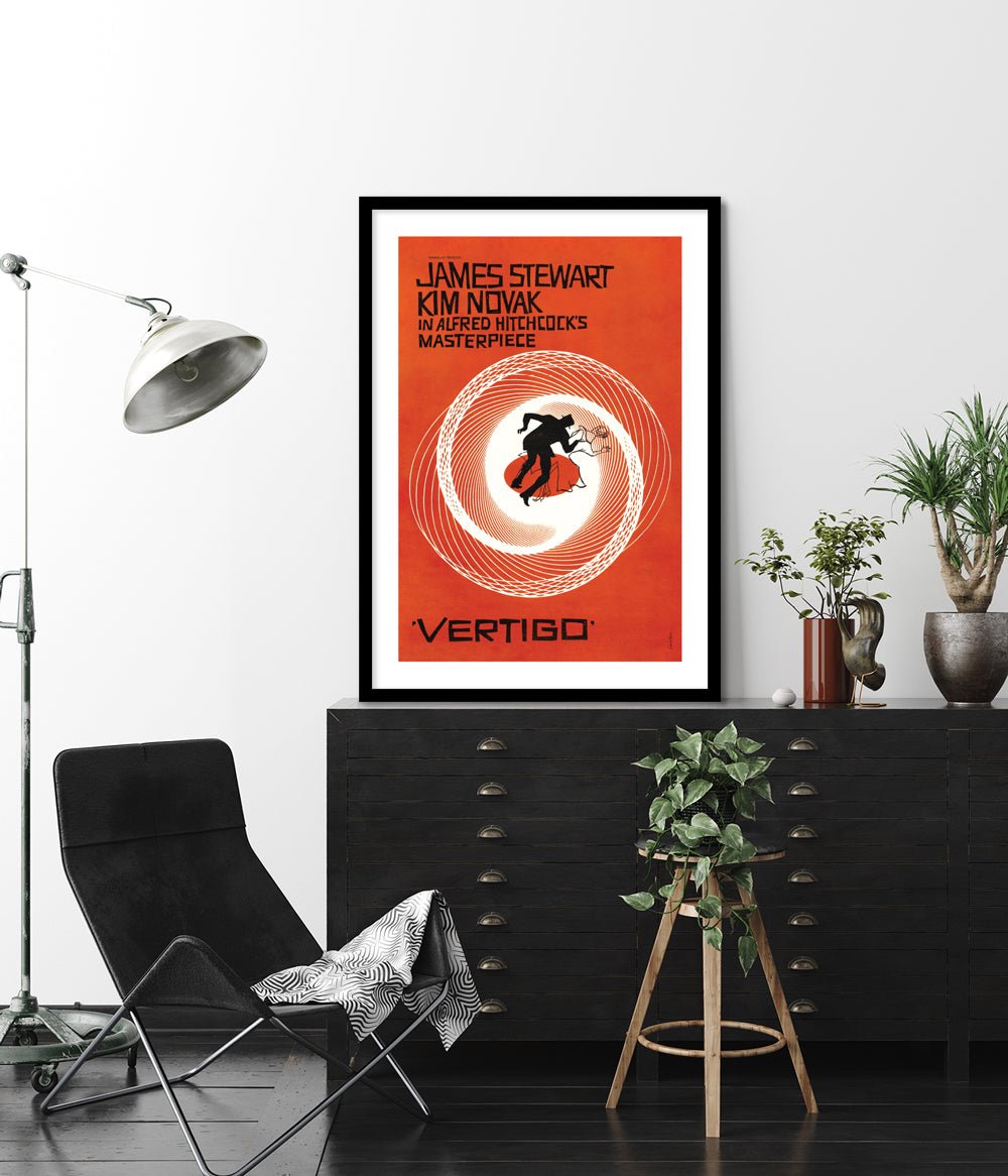 Vertigo Movie Poster - The Good Poster Co. - Paper Size : 42.0 x 59.4 cm A2
