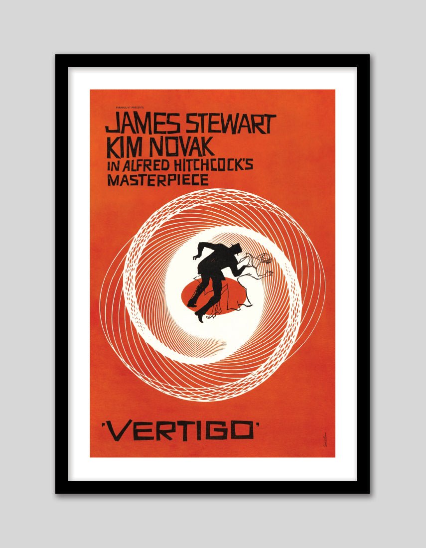 Vertigo Movie Poster - The Good Poster Co. - Paper Size : 42.0 x 59.4 cm A2